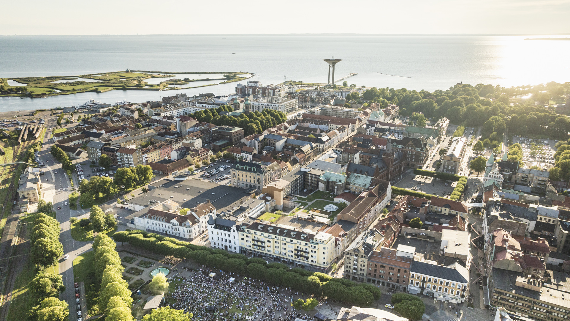 Stadskärnan Landskrona Foto Oskar Fäldt