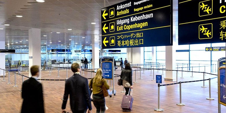 Arriving in CPH airport, Copenhagen